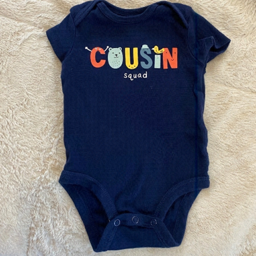 4 For $25 Cousin Squad Diaper Shirt